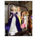 5 LOOSE BARBIE DOLLS