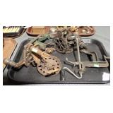 4 VINTAGE APPLE PEELERS