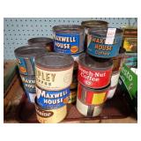 ASSTD EARLY COFFEE TINS