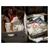 2 FLATS DOLLS & DOLL CLOTHING