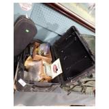 SMALL TRUNK W/ ASSTD GUN PARTS