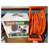 COLEMAN BLACKCAT HEATER + CABLE WINDER
