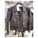 BROWN LEATHER HARLEY-DAVIDSON JACKET