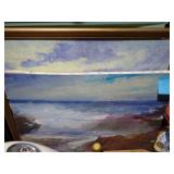 2 SIGNED SHORE SCENES UP TO 33x27