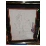 5 PCS FRAMED ART UP TO 18x22