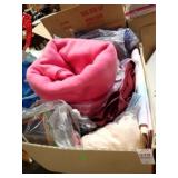 BOX OF ASSTD FABRIC