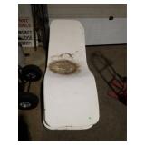 2 DECO FIBERGLASS LOUNGE CHAIRS