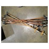 LG LOT SKI POLES