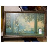 MAXFIELD PARRISH DAYBREAK PRINT 20x12