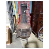 PATIO WOOD STOVE W/ CHIMNEY