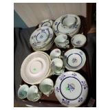 2 TRAYS CALYX WARE & MORE CHINA