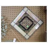 STAINED GLASS WALL HANGING 17' SQ