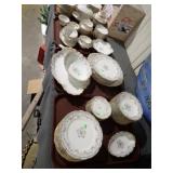 3 TRAYS LIMOGES CHINA