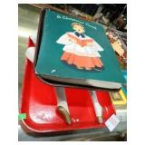 2 PLASTER BALLERINAS + PAPER DOLL PCS