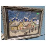 SMALL NEEDLEPOINT ART 16x13