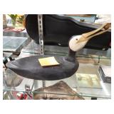 TIMOTHY CAMPBELL SIGNED WOODEN DUCK DECOY