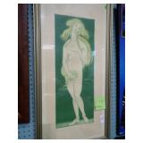 M MICOSSI 'SPOLETTO' ETCHING W/ CoA 19x37