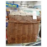 EARLY WOVEN LIDDED BASKET