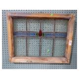 STAINED GLASS WINDOW 26x20