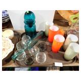 ASSTD ART GLASS W/ DECANTER