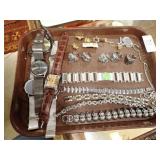 METAL BRACELETS, WATCHES, MORE
