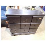 PAINTED MULTI-DRAWER CABINET 29x25