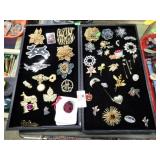 2 TRAYS PIN COLLECTION