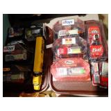 2 TRAYS DIE CAST CARS & TRUCKS