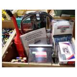 DIE CAST REPLICA CARS, OIL CAN, MORE