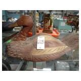 CARVED DUCK DECOY