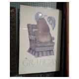 GRAFICA PEAR POSTER  22 X 31