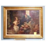 R BENNEY 'LATE GEORGE APLEY' O/C 49x37