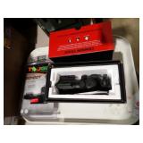 3 RIFLE SIGHTS W/ RED DOT