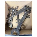 Williams Heavy-Duty Open-End Wrench Lot, Mixed...