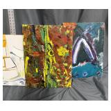 Original Abstract Paintings by R.S. Dec ï¿½ Late...