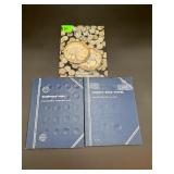 Empty Whitman Coin Folders Buffalo, Dime & Nickel