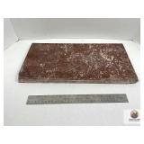SMALL SLAB OF MARBLE OR GRANITE