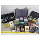 8track and cassette lot