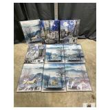 MIXED LOT OF WALL CANVAS ART