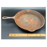Early Griswold Cast Iron Skillet No. 10 Size...