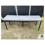 OLDER TABLE FROM IKEA 78INCHES LONG HAS SEEN...