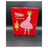 Mattel Midge Wardrobe Trunk Case with Outfit...