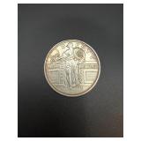 Liberty Standing Figure Silver Round 1 oz