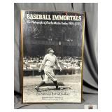 BASEBALL IMMORTALS POSTER FROM THE SMITHSONIAN ...