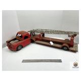 VINTAGE STRUTCO SFD HOOK AND LADDER FIRE TRUCK