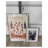Pair of Posters, Gary Player Autographed...