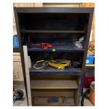 Metal Cabinet and contents