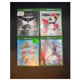 Xbox One Video Games Lot (4)