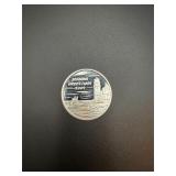 Seasons Greetings 2009 1 oz .999 Silver Round