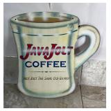 JavaJolt Coffee Mugï¿½Shaped Wall Sign
